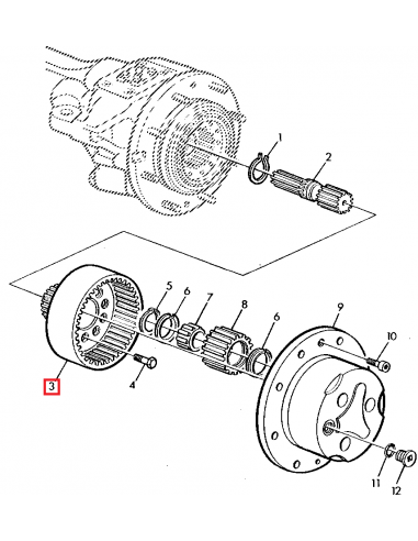 Coroana Sateliti Z-56/98 L110235, L79729, 04415068, F308300021120, F308.300.021.120, 4475304079, 4475.304.079