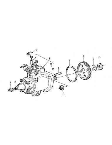 Cap Hidraulic Pompa Injectie John Deere AR101136, Stanadyne DM4627-3967, 32226