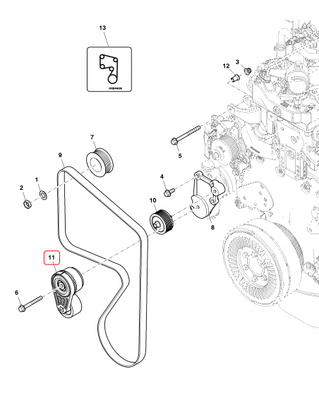 John Deere RE582500, RE243199, RE232483, DZ10469