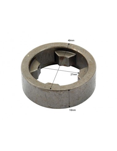 Coupling, Hydraulic Pump Ø 27x49x16 mm 5118569, 4621358, 153630030, 2997027, 300113001, 4621558, 82982577, 932100092, 4607588