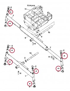 Case IH 3057051R1, 3405570R1, 3405571R1, 3059475R1 2