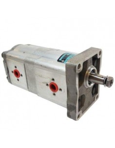 Tandem Hydraulic Gear Pump, 15+11 Cm³ Case IH K956447, K916535, K954263, K200176, David Brown K916535, K954263