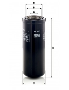 MANN-FILTER WH980/3