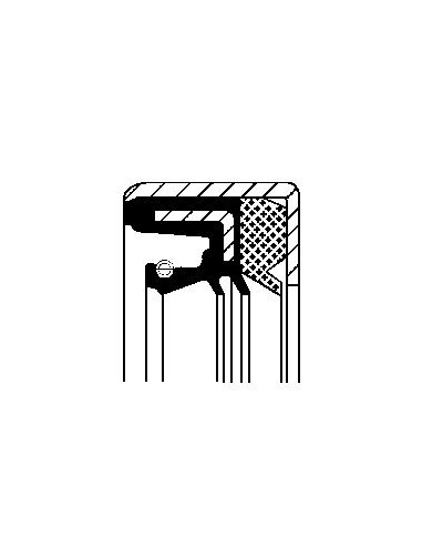 Simering 46x65x15.7 mm 01016918B