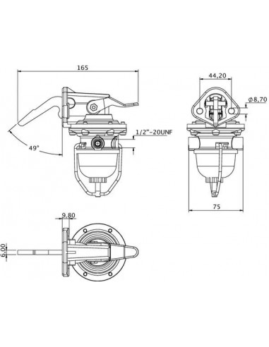 Ford New Holland E1ADKN9350B, DDN9350, 87295818, 81711943, 1711943, 81711941, 81711963, 73321358, E1ADDN9350