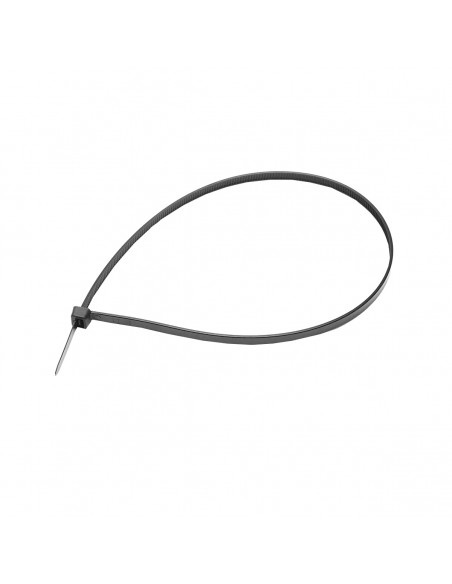 Fasete 4.8x430 mm, negru, set 100 buc