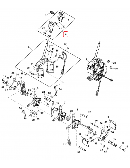 Maneta John Deere AL167625, L165838