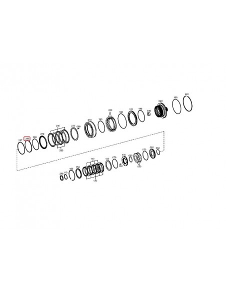 Placa Fixare Transmisie AUTOPOWER IVT Claas 0011658720, John Deere L230886, Same Deutz-Fahr 0.900.0487.2
