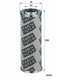 Filtru Hidraulic Element 44X80X209 mm Mann-Filter HD846/2