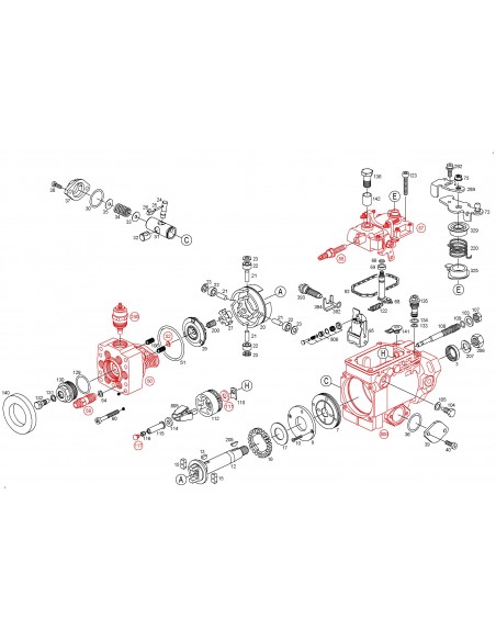 Pump, Fuel Injection 0460426220, F312200710060, VE6/12F1150R534,  12272019, 1227017