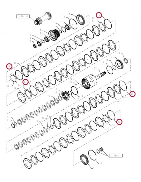 5166536, TRACTOR, CASE IH, STEYR, FORD NEW HOLLAND