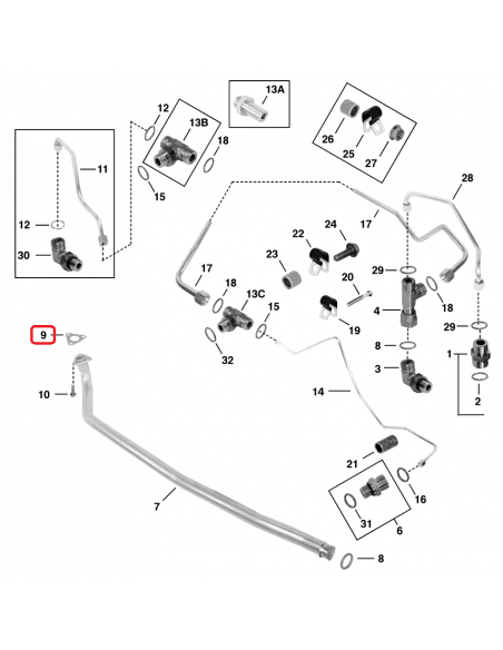 John Deere R120901, R95080,