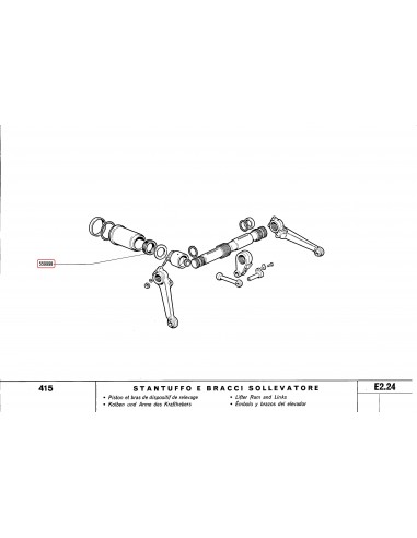 Seal, Hydraulic Piston 65x85x10 mm Fiat 559998