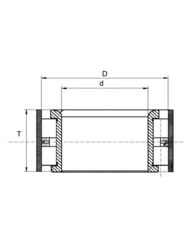 Bearing Ø 38x53.5x29.4 mm John Deere RE271420, 725.06.010.01, 7250601001, CPM2504