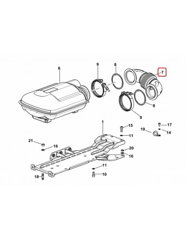 Same Deutz-Fahr TUBO 0.020.4430.3, 002044303,