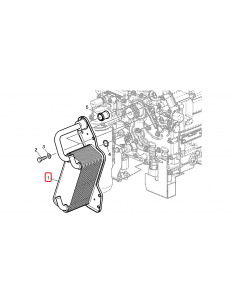 John Deere AL171602, Modine 3098365, PowrQuad 2