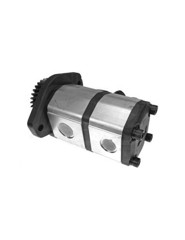 Hydraulic Pump, Tandem 60Cm³ John Deere RE73947, RE72058
