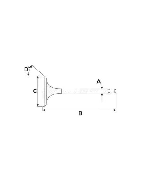 Supapa Evacuare Ford New Holland 81804270, 81702234x4, 81854803, 81538372, 723F6505AAA, E1ADDN6505A, E1ADDN6505C, 723F6505ABA, 8