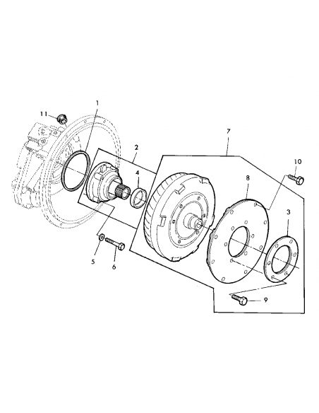 Transmision Pump, Torque Converter II John Deere AZ56732, TURNER 3010, 911