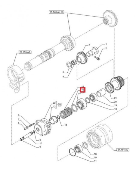 Segment, Inel Etansare 55.6x60x2.42 mm 5175988, 5182062, 5187219