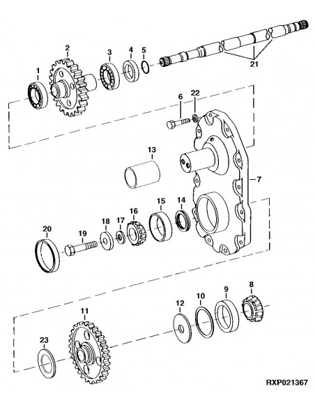 Gear Z-44 John Deere R130894