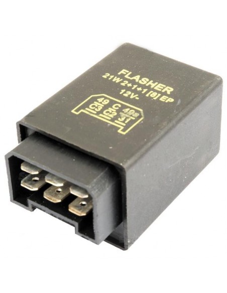 Releu Semnalizare 12V, 21W 2+2+1 [8] EP