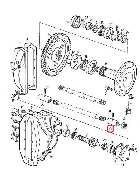 Z31218, Splined Coupling, Final, Drive, 31x50x100, Z-21