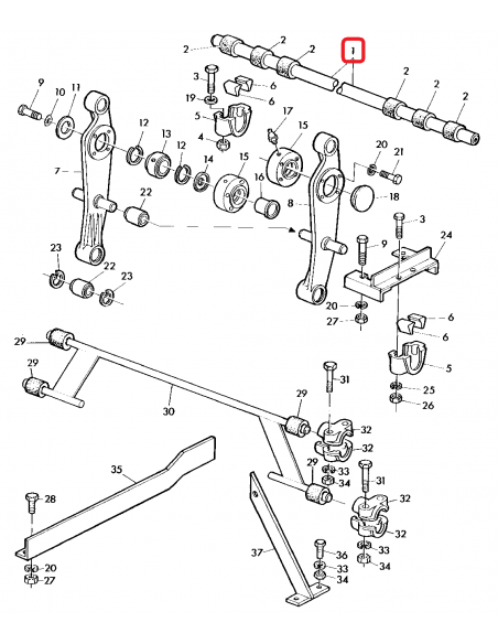 Ax Casa Site 25x1657 mm John Deere AZ30679