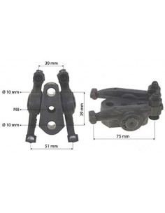 Roker Arm With Support Braket M8 Fendt F385200410020, F385200410010, 12159630, 12159631, 12159687, 6005003738