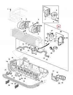 Valve, Heater and AC Module, Automatic Temperature Control (ATC) KIT 2