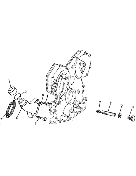 Buson Umplere Ulei 1-1/2"-12UNF John Deere R90788, T20294