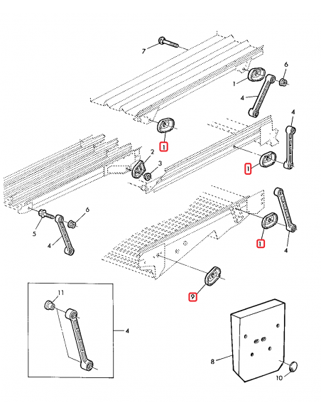 Garnitura John Deere Z59450