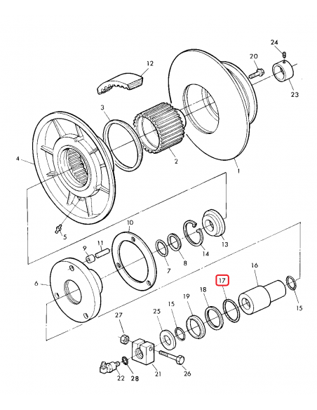 O-Ring Variator Toba John Deere Z44828
