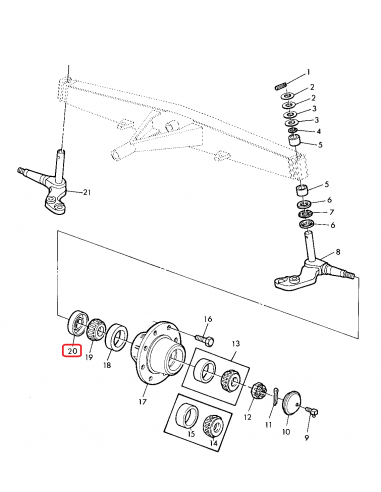Simering 70x100x10 mm AS John Deere AZ46190