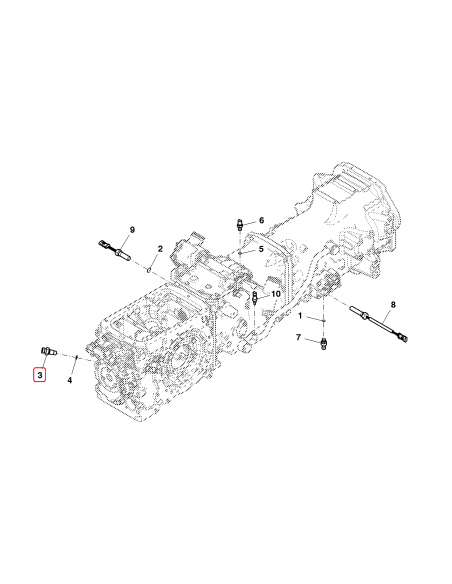 Sensor, Ground Speed John Deere AL75653, AL204621, AL162846, AL162845, AL162765