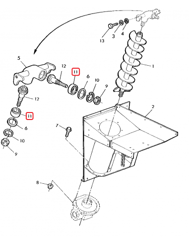 Ball Bearing 34x64 mm John Deere AZ37456, FAG Z-532066.22, 03H291