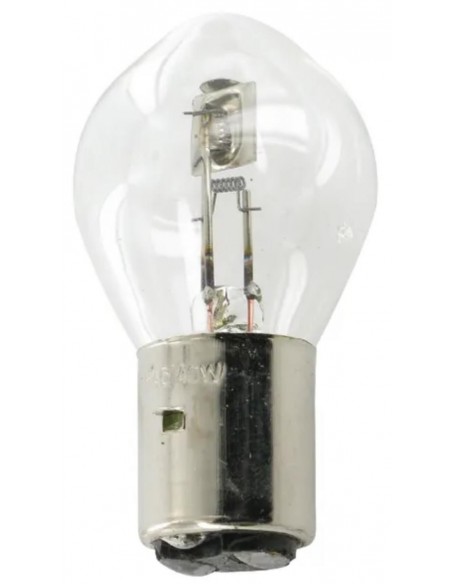 Halogen Head Light Bulb 24V, 45/40W - BA20d, LLB398, 398, 10808, 13748