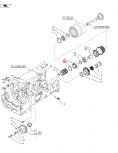 Segment, Inel Etansare 55.6x60x2.42 mm 5175988, 5182062, 5187219 2