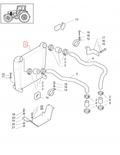 Case IH Ford New Holland 82028451, 82026517 2