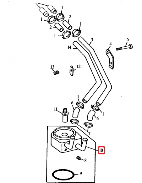 Racitor Ulei Motor, Termoflot John Deere AR64415, AR98852, RE14448, RE31929