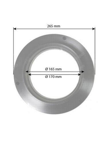 Piston Frana, Inel Presiune 165x265 mm Case IH/Ford New Holland 5158114, 5191352, 87388213, 87388221